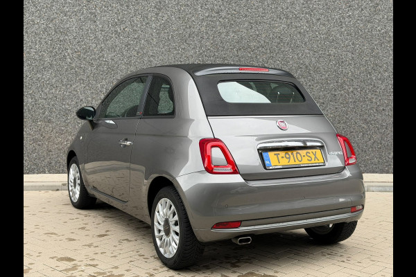 Fiat 500C 1.0 Hybrid Lounge (6-BAK, BLUETOOTH, MULTIMEDIA, PARKEERSENSOREN, CRUISE CONTROL, GOED ONDERHOUDEN, ETC!)