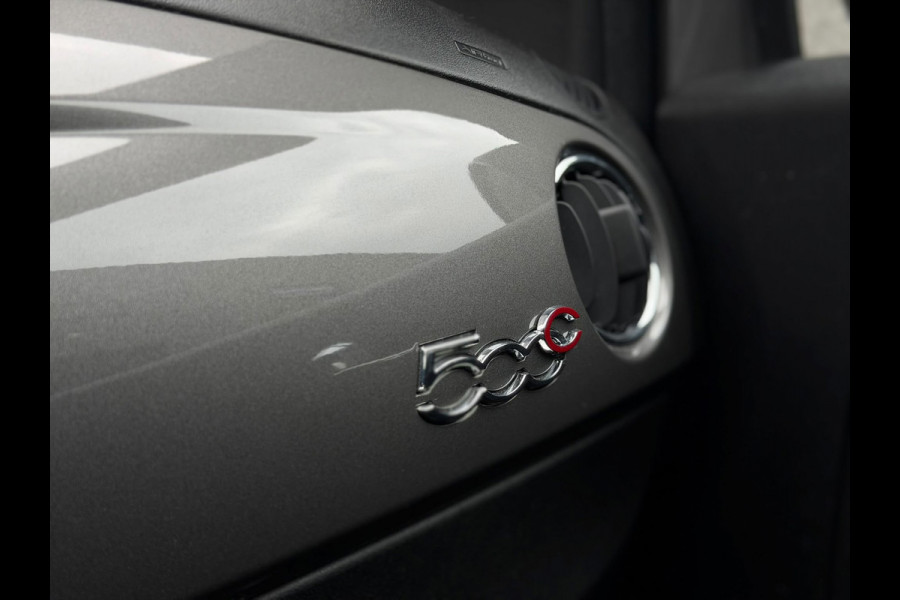 Fiat 500C 1.0 Hybrid Lounge (6-BAK, BLUETOOTH, MULTIMEDIA, PARKEERSENSOREN, CRUISE CONTROL, GOED ONDERHOUDEN, ETC!)