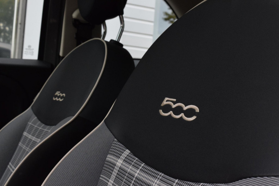 Fiat 500 80pk Turbo Lounge|Carplay|PDC|Clima|Cruise