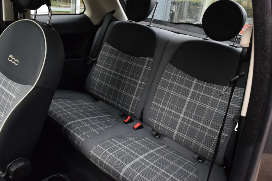 Fiat 500 80pk Turbo Lounge|Carplay|PDC|Clima|Cruise