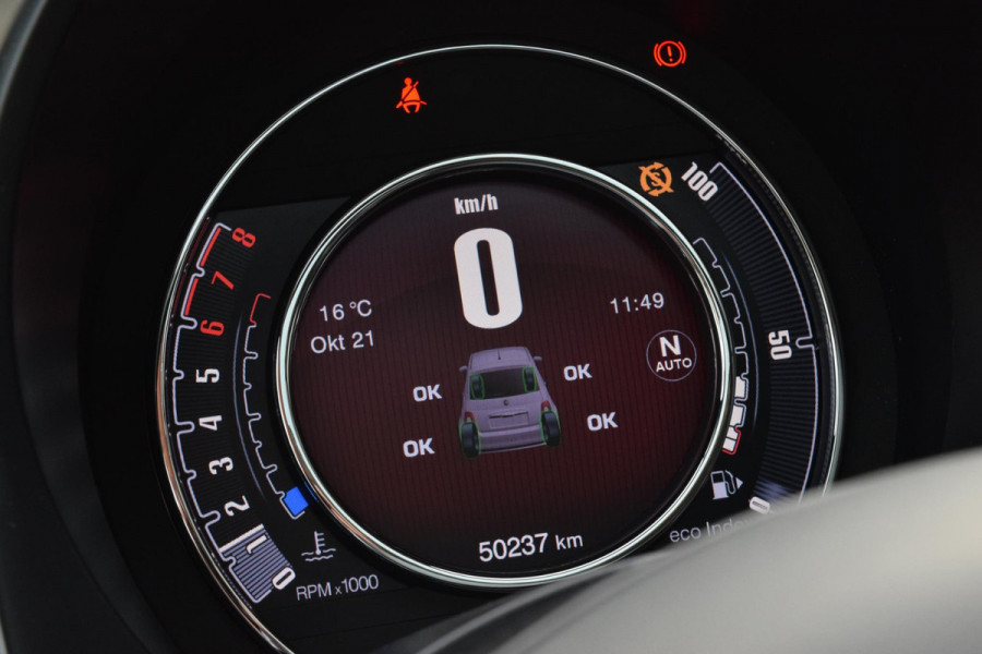 Fiat 500 80pk Turbo Lounge|Carplay|PDC|Clima|Cruise