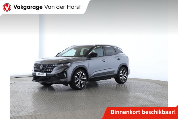 Renault Austral 1.3-158pk Mild Hybrid 160 X-Tronic 'Techno' AUTOMAAT ! Z.g.a.n. wagen ! Trekgewicht 1.800kg ! Autm. airco, adaptieve cruise control, keyless entry, navigatie, telefoonvoorb., LED verlichting, metallic lak, dodehoek assistent etc, etc.