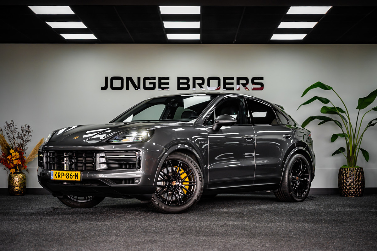 Porsche Cayenne Coupé 3.0 S E-Hybrid Black Edition Pano/InnoDrive/HUD/360/Luchtvering/Massage