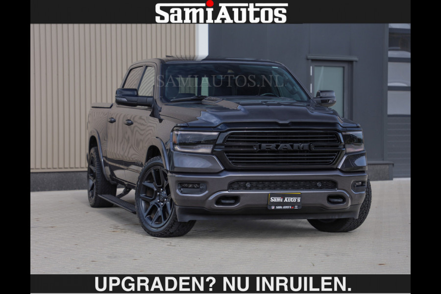 Dodge Ram SPORT 5.7 V8 402PK | €54950,- excl | LUCHTVERING | 2023 | PANODAK | GROOTSCHERM | DC | TOP KLEUR GRANITE | CREW CAB | DUBBELE CABINE | 5 PERSOONS |