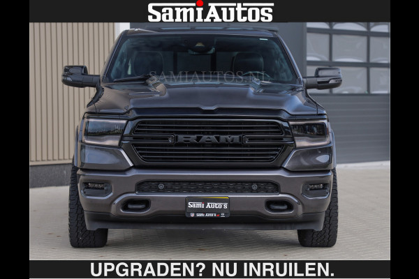 Dodge Ram SPORT 5.7 V8 402PK | €54950,- excl | LUCHTVERING | 2023 | PANODAK | GROOTSCHERM | DC | TOP KLEUR GRANITE | CREW CAB | DUBBELE CABINE | 5 PERSOONS |
