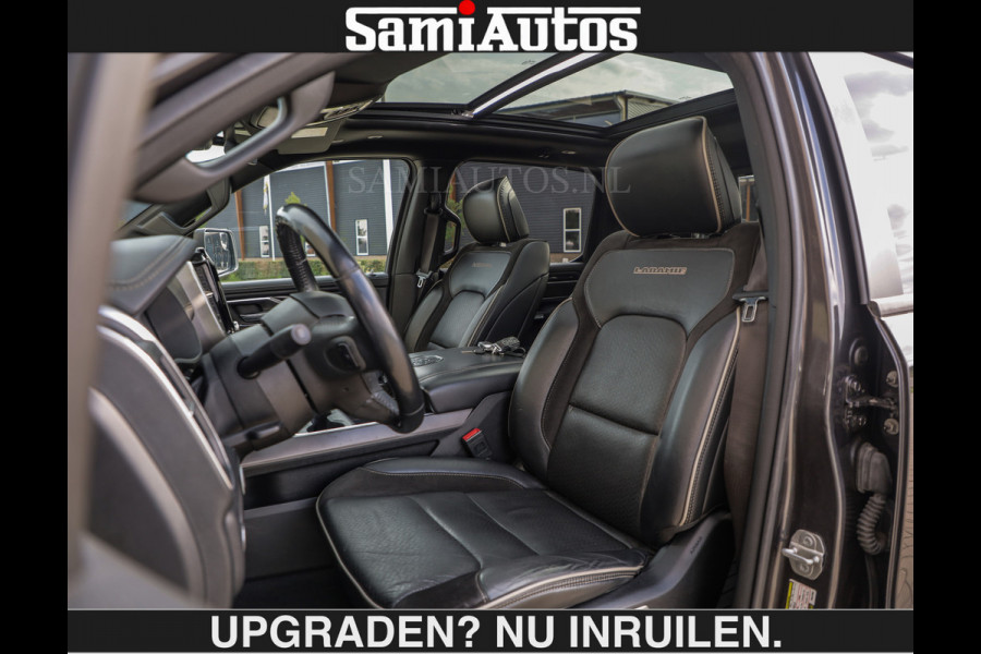 Dodge Ram SPORT 5.7 V8 402PK | €54950,- excl | LUCHTVERING | 2023 | PANODAK | GROOTSCHERM | DC | TOP KLEUR GRANITE | CREW CAB | DUBBELE CABINE | 5 PERSOONS |
