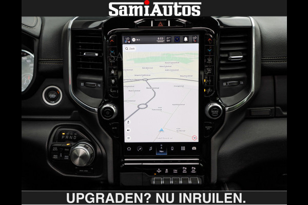 Dodge Ram SPORT 5.7 V8 402PK | €54950,- excl | LUCHTVERING | 2023 | PANODAK | GROOTSCHERM | DC | TOP KLEUR GRANITE | CREW CAB | DUBBELE CABINE | 5 PERSOONS |
