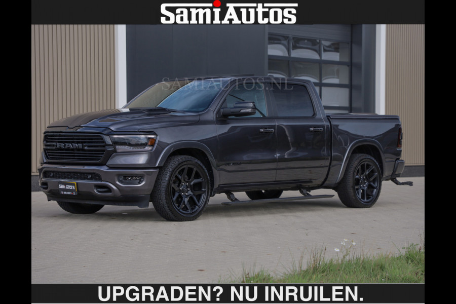 Dodge Ram SPORT 5.7 V8 402PK | €54950,- excl | LUCHTVERING | 2023 | PANODAK | GROOTSCHERM | DC | TOP KLEUR GRANITE | CREW CAB | DUBBELE CABINE | 5 PERSOONS |
