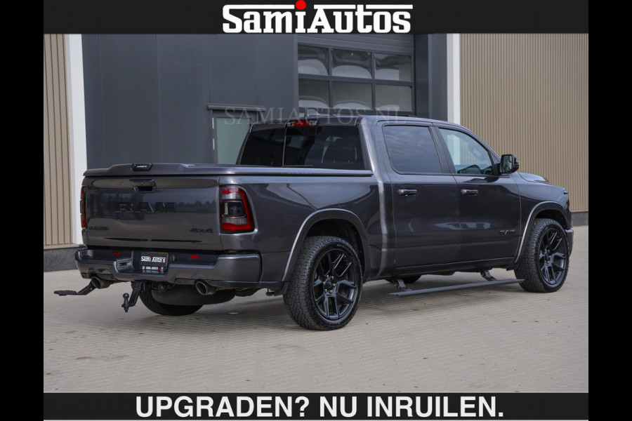 Dodge Ram SPORT 5.7 V8 402PK | €54950,- excl | LUCHTVERING | 2023 | PANODAK | GROOTSCHERM | DC | TOP KLEUR GRANITE | CREW CAB | DUBBELE CABINE | 5 PERSOONS |