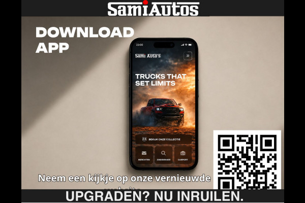 Dodge Ram SPORT 5.7 V8 402PK | €54950,- excl | LUCHTVERING | 2023 | PANODAK | GROOTSCHERM | DC | TOP KLEUR GRANITE | CREW CAB | DUBBELE CABINE | 5 PERSOONS |
