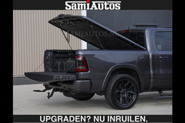 Dodge Ram SPORT 5.7 V8 402PK | €54950,- excl | LUCHTVERING | 2023 | PANODAK | GROOTSCHERM | DC | TOP KLEUR GRANITE | CREW CAB | DUBBELE CABINE | 5 PERSOONS |