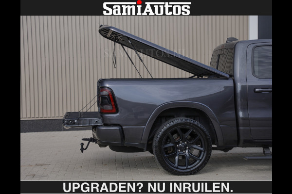 Dodge Ram SPORT 5.7 V8 402PK | €54950,- excl | LUCHTVERING | 2023 | PANODAK | GROOTSCHERM | DC | TOP KLEUR GRANITE | CREW CAB | DUBBELE CABINE | 5 PERSOONS |