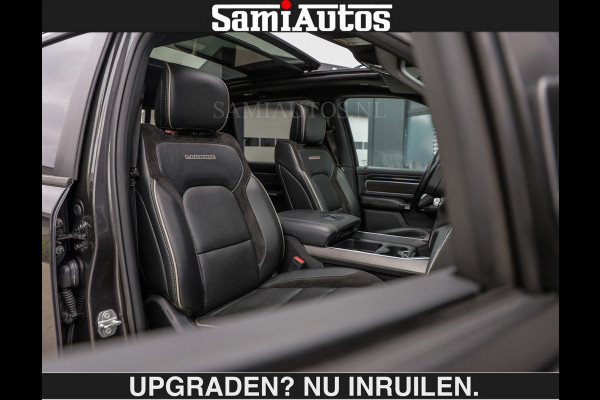 Dodge Ram SPORT 5.7 V8 402PK | €54950,- excl | LUCHTVERING | 2023 | PANODAK | GROOTSCHERM | DC | TOP KLEUR GRANITE | CREW CAB | DUBBELE CABINE | 5 PERSOONS |