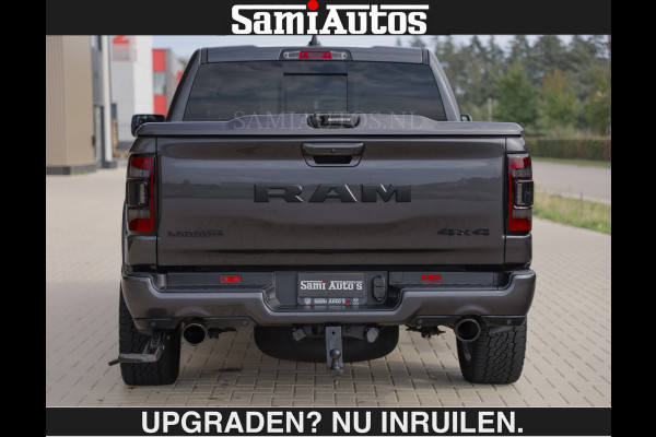 Dodge Ram SPORT 5.7 V8 402PK | €54950,- excl | LUCHTVERING | 2023 | PANODAK | GROOTSCHERM | DC | TOP KLEUR GRANITE | CREW CAB | DUBBELE CABINE | 5 PERSOONS |