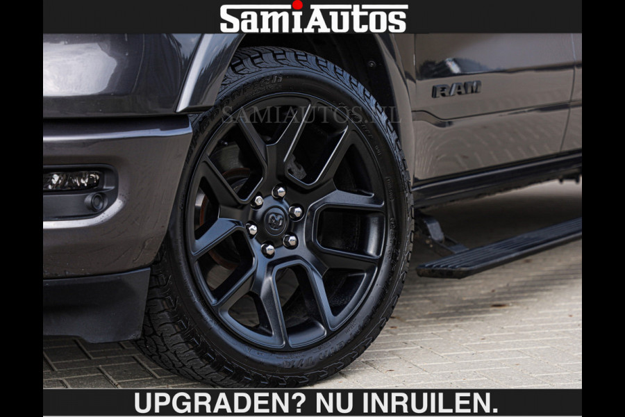 Dodge Ram SPORT 5.7 V8 402PK | €54950,- excl | LUCHTVERING | 2023 | PANODAK | GROOTSCHERM | DC | TOP KLEUR GRANITE | CREW CAB | DUBBELE CABINE | 5 PERSOONS |