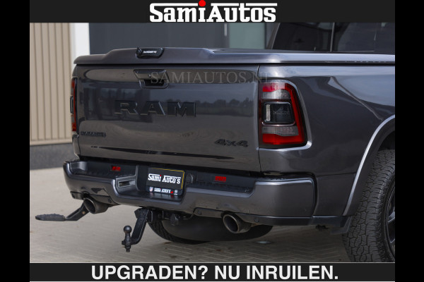 Dodge Ram SPORT 5.7 V8 402PK | €54950,- excl | LUCHTVERING | 2023 | PANODAK | GROOTSCHERM | DC | TOP KLEUR GRANITE | CREW CAB | DUBBELE CABINE | 5 PERSOONS |