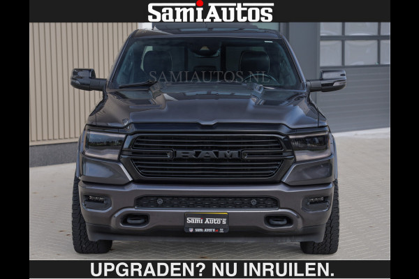 Dodge Ram SPORT 5.7 V8 402PK | €54950,- excl | LUCHTVERING | 2023 | PANODAK | GROOTSCHERM | DC | TOP KLEUR GRANITE | CREW CAB | DUBBELE CABINE | 5 PERSOONS |