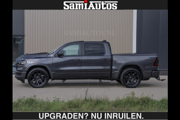 Dodge Ram SPORT 5.7 V8 402PK | €54950,- excl | LUCHTVERING | 2023 | PANODAK | GROOTSCHERM | DC | TOP KLEUR GRANITE | CREW CAB | DUBBELE CABINE | 5 PERSOONS |