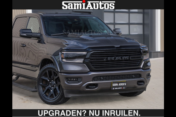 Dodge Ram SPORT 5.7 V8 402PK | €54950,- excl | LUCHTVERING | 2023 | PANODAK | GROOTSCHERM | DC | TOP KLEUR GRANITE | CREW CAB | DUBBELE CABINE | 5 PERSOONS |