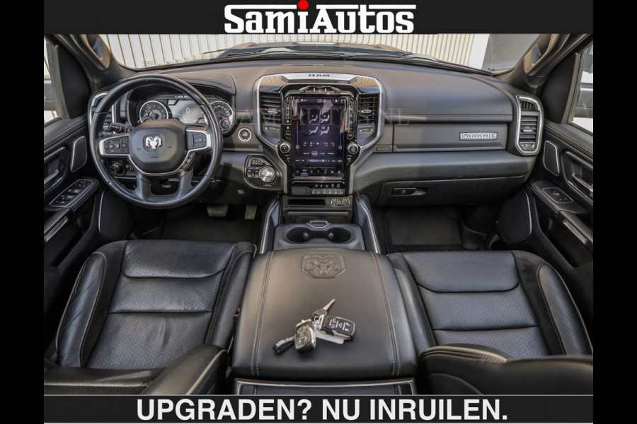 Dodge Ram SPORT 5.7 V8 402PK | €54950,- excl | LUCHTVERING | 2023 | PANODAK | GROOTSCHERM | DC | TOP KLEUR GRANITE | CREW CAB | DUBBELE CABINE | 5 PERSOONS |