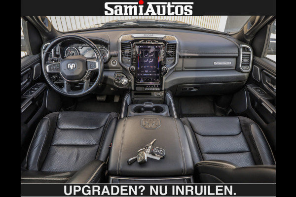 Dodge Ram SPORT 5.7 V8 402PK | €54950,- excl | LUCHTVERING | 2023 | PANODAK | GROOTSCHERM | DC | TOP KLEUR GRANITE | CREW CAB | DUBBELE CABINE | 5 PERSOONS |