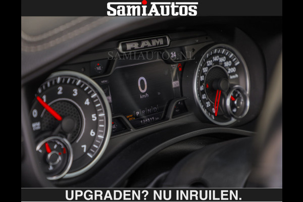 Dodge Ram SPORT 5.7 V8 402PK | €54950,- excl | LUCHTVERING | 2023 | PANODAK | GROOTSCHERM | DC | TOP KLEUR GRANITE | CREW CAB | DUBBELE CABINE | 5 PERSOONS |