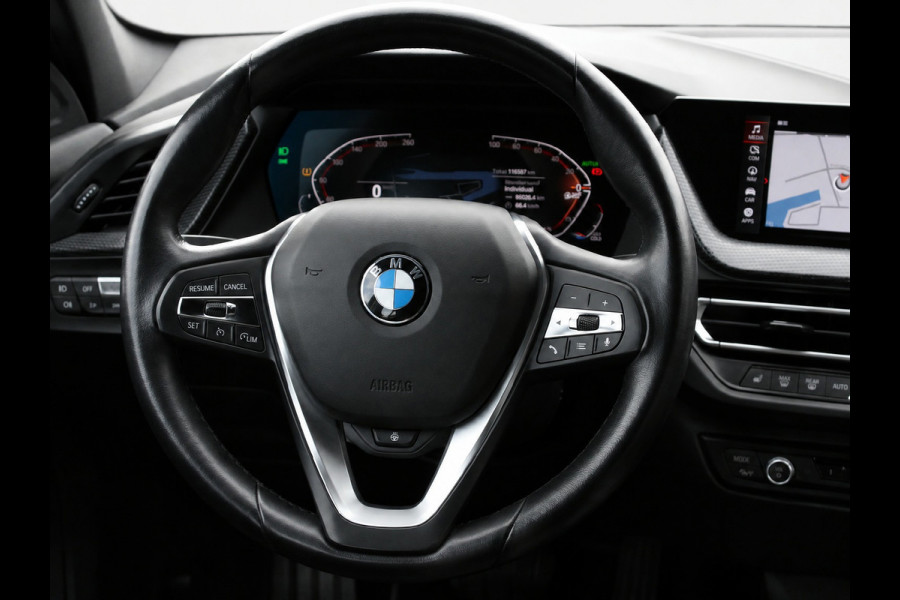 BMW 1-serie 118i CARPLAY I VIRTUAL I SFEERVERL. I CRUISE I LED I ST+STUUR VERWR. I PDC V+A I