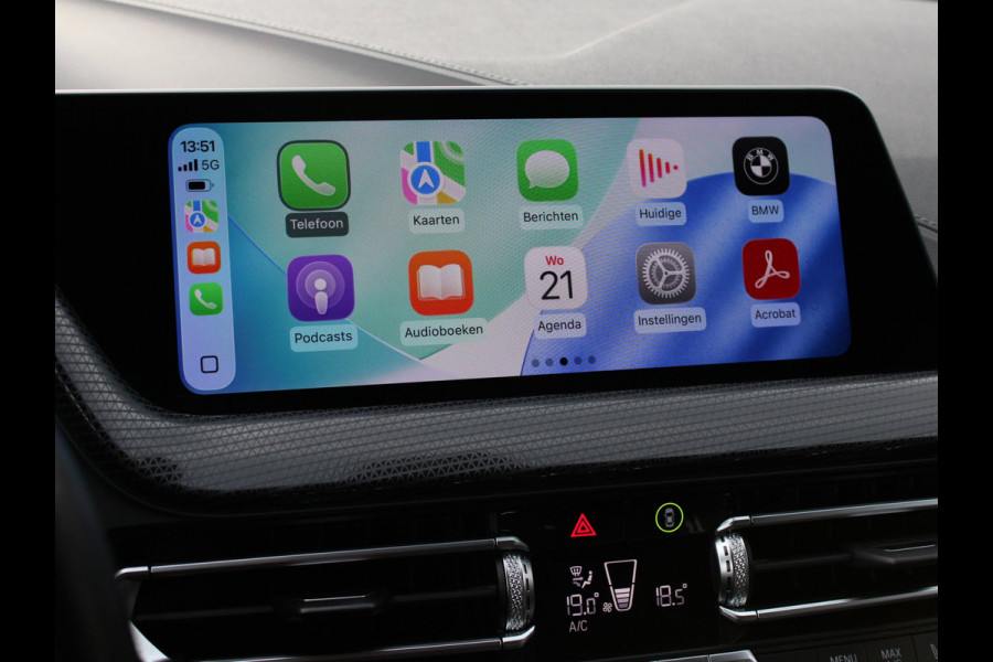 BMW 1-serie 118i CARPLAY I VIRTUAL I SFEERVERL. I CRUISE I LED I ST+STUUR VERWR. I PDC V+A I