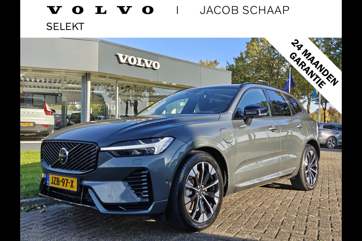 Volvo XC60 T6 350PK Plug-in hybrid AWD Ultra Dark | BLIS | Trekhaak | Luchtvering | 360 Camera | H&K | HUD | ACC | Pano |