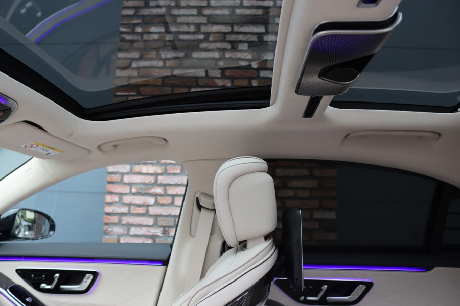 Mercedes-Benz S-Klasse AMG 63 S E Performance | 802pk | Keramisch | Manufaktur | Carbon  | Achterasbesturing | Kuitmassage | Stoelventilatie | Vlakkenverwarming | Burmester | Distronic+ | Entertainment Achter |