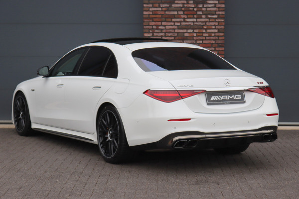 Mercedes-Benz S-Klasse AMG 63 S E Performance | 802pk | Keramisch | Manufaktur | Carbon  | Achterasbesturing | Kuitmassage | Stoelventilatie | Vlakkenverwarming | Burmester | Distronic+ | Entertainment Achter |
