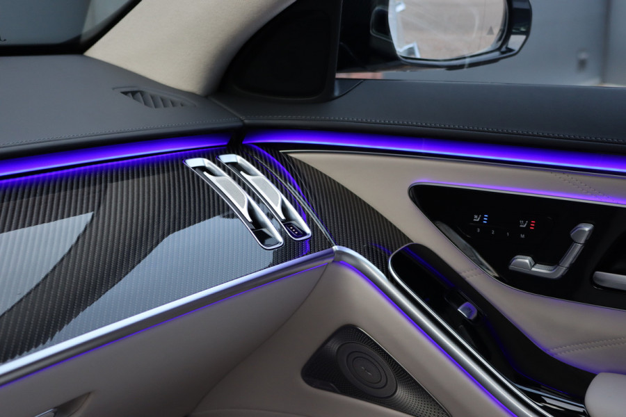 Mercedes-Benz S-Klasse AMG 63 S E Performance | 802pk | Keramisch | Manufaktur | Carbon  | Achterasbesturing | Kuitmassage | Stoelventilatie | Vlakkenverwarming | Burmester | Distronic+ | Entertainment Achter |