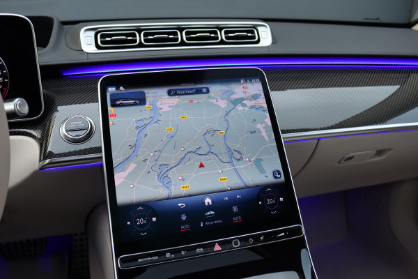 Mercedes-Benz S-Klasse AMG 63 S E Performance | 802pk | Keramisch | Manufaktur | Carbon  | Achterasbesturing | Kuitmassage | Stoelventilatie | Vlakkenverwarming | Burmester | Distronic+ | Entertainment Achter |