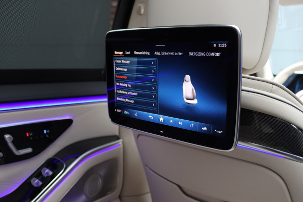 Mercedes-Benz S-Klasse AMG 63 S E Performance | 802pk | Keramisch | Manufaktur | Carbon  | Achterasbesturing | Kuitmassage | Stoelventilatie | Vlakkenverwarming | Burmester | Distronic+ | Entertainment Achter |
