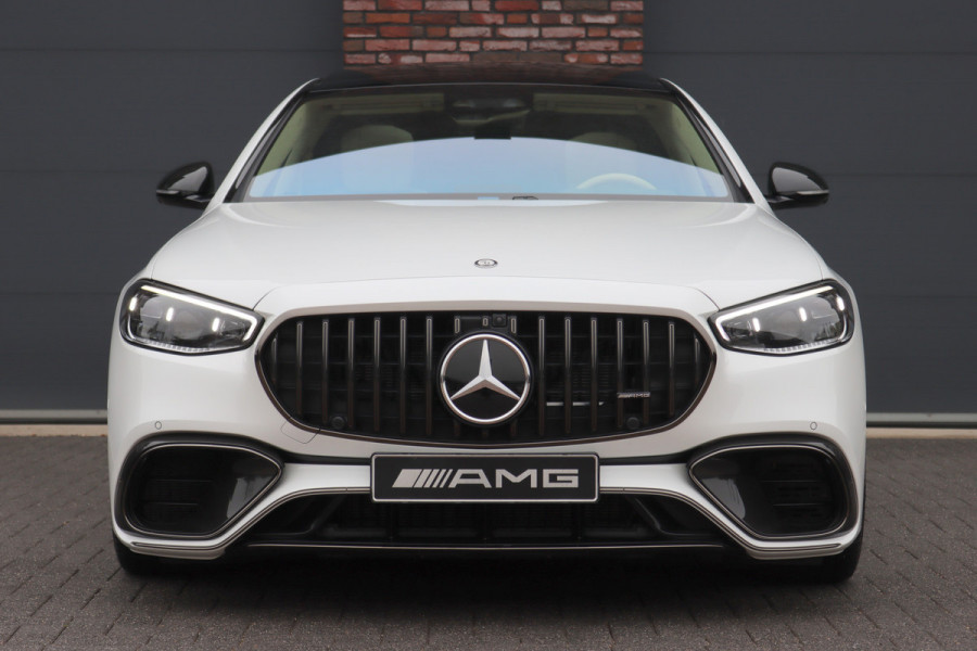 Mercedes-Benz S-Klasse AMG 63 S E Performance | 802pk | Keramisch | Manufaktur | Carbon  | Achterasbesturing | Kuitmassage | Stoelventilatie | Vlakkenverwarming | Burmester | Distronic+ | Entertainment Achter |