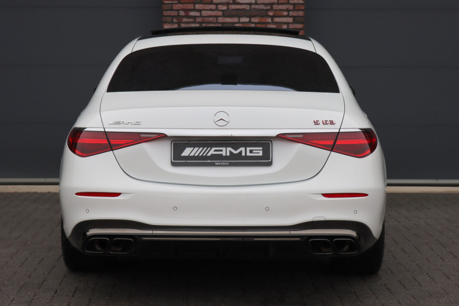 Mercedes-Benz S-Klasse AMG 63 S E Performance | 802pk | Keramisch | Manufaktur | Carbon  | Achterasbesturing | Kuitmassage | Stoelventilatie | Vlakkenverwarming | Burmester | Distronic+ | Entertainment Achter |