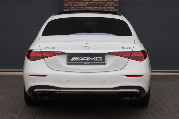 Mercedes-Benz S-Klasse AMG 63 S E Performance | 802pk | Keramisch | Manufaktur | Carbon  | Achterasbesturing | Kuitmassage | Stoelventilatie | Vlakkenverwarming | Burmester | Distronic+ | Entertainment Achter |