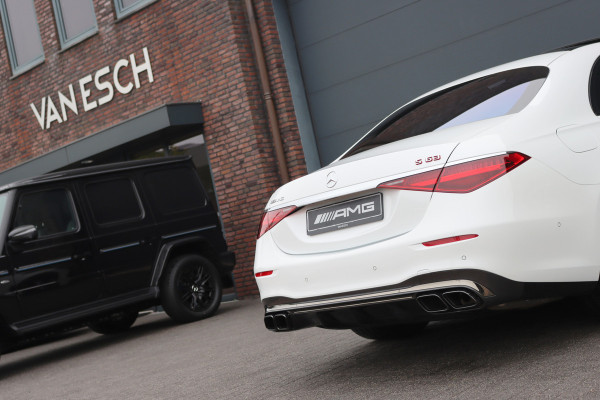 Mercedes-Benz S-Klasse AMG 63 S E Performance | 802pk | Keramisch | Manufaktur | Carbon  | Achterasbesturing | Kuitmassage | Stoelventilatie | Vlakkenverwarming | Burmester | Distronic+ | Entertainment Achter |