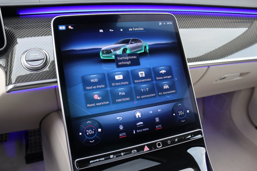 Mercedes-Benz S-Klasse AMG 63 S E Performance | 802pk | Keramisch | Manufaktur | Carbon  | Achterasbesturing | Kuitmassage | Stoelventilatie | Vlakkenverwarming | Burmester | Distronic+ | Entertainment Achter |