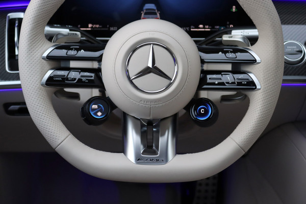 Mercedes-Benz S-Klasse AMG 63 S E Performance | 802pk | Keramisch | Manufaktur | Carbon  | Achterasbesturing | Kuitmassage | Stoelventilatie | Vlakkenverwarming | Burmester | Distronic+ | Entertainment Achter |
