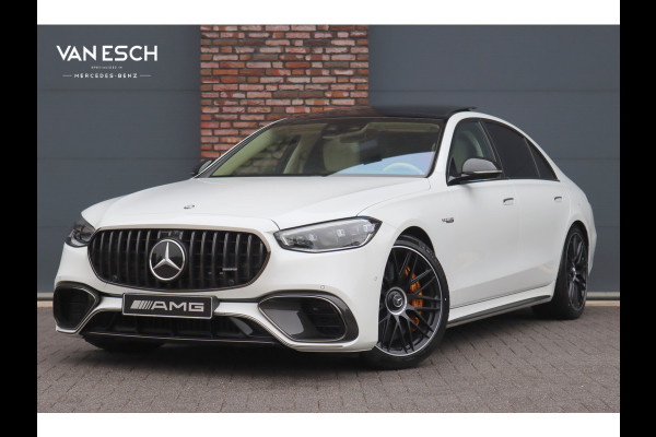 Mercedes-Benz S-Klasse AMG 63 S E Performance | 802pk | Keramisch | Manufaktur | Carbon  | Achterasbesturing | Kuitmassage | Stoelventilatie | Vlakkenverwarming | Burmester | Distronic+ | Entertainment Achter |