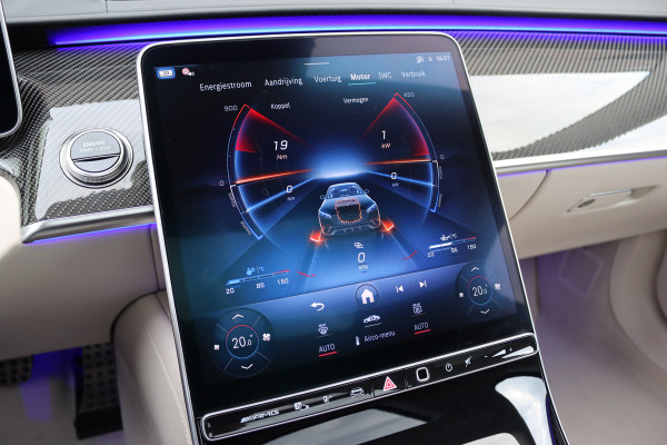Mercedes-Benz S-Klasse AMG 63 S E Performance | 802pk | Keramisch | Manufaktur | Carbon  | Achterasbesturing | Kuitmassage | Stoelventilatie | Vlakkenverwarming | Burmester | Distronic+ | Entertainment Achter |
