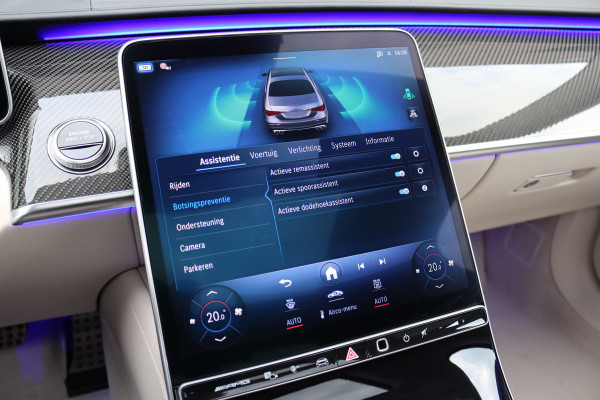 Mercedes-Benz S-Klasse AMG 63 S E Performance | 802pk | Keramisch | Manufaktur | Carbon  | Achterasbesturing | Kuitmassage | Stoelventilatie | Vlakkenverwarming | Burmester | Distronic+ | Entertainment Achter |