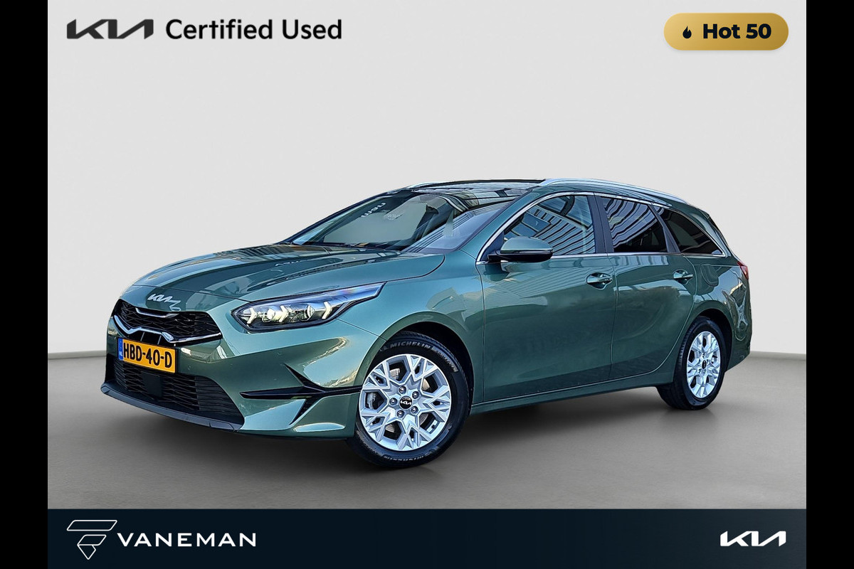Kia Ceed Sportswagon 1.0 T-GDi DynamicPlusLine | Stoel- en Stuurverwarming | Elektr. Achterklep | Cruise | Navi | Privacy Glass | LED |
