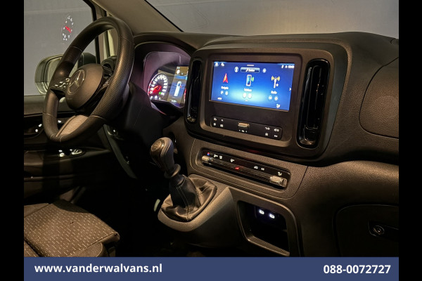 Mercedes-Benz Vito 116 CDI 164pk 2025 Model L2H1 Euro6 Airco | XL MBUX | Navigatie | Camera | Cruisecontrol Stoelverwarming, Parkeersensoren, Bijrijdersbank