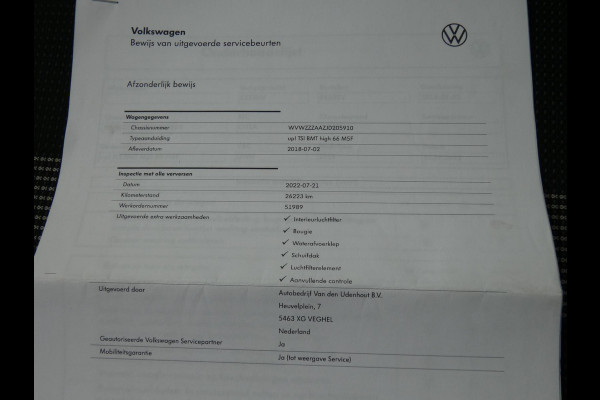 Volkswagen up! 1.0 TSI BMT high up! | PANORAMSICH SCHUIFDAK | STOELVERWARMING | ACHTERUITRIJCAMERA |