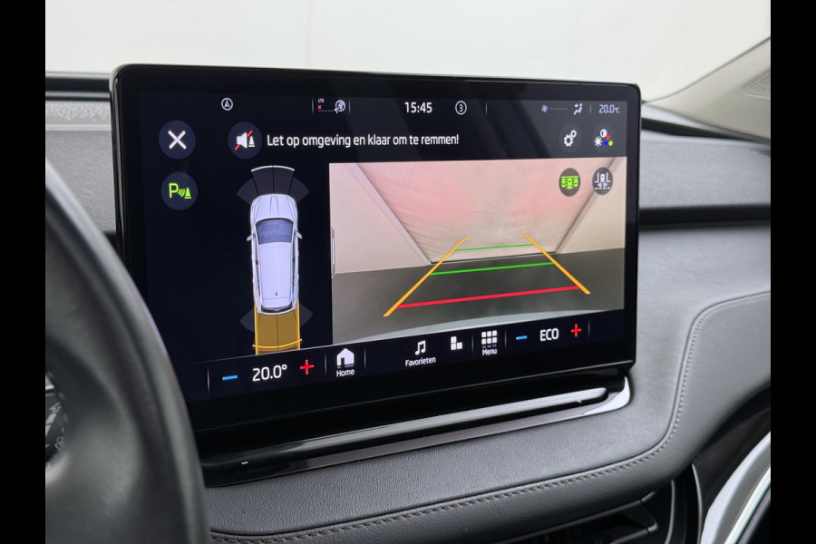 Škoda ENYAQ iV 80 204PK SOH 90% Leder Panoramadak 21" Lmv Stuurverwarming Camera Keyless entry Apple Carplay Android Auto Ecc Pdc P-Assist Cruise Control Draadloze telefoonlader Privacy Glas 1e Eigenaar Dealeronderhouden Origineel Nederlandse Auto