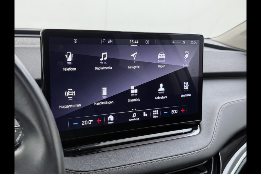 Škoda ENYAQ iV 80 204PK SOH 90% Leder Panoramadak 21" Lmv Stuurverwarming Camera Keyless entry Apple Carplay Android Auto Ecc Pdc P-Assist Cruise Control Draadloze telefoonlader Privacy Glas 1e Eigenaar Dealeronderhouden Origineel Nederlandse Auto