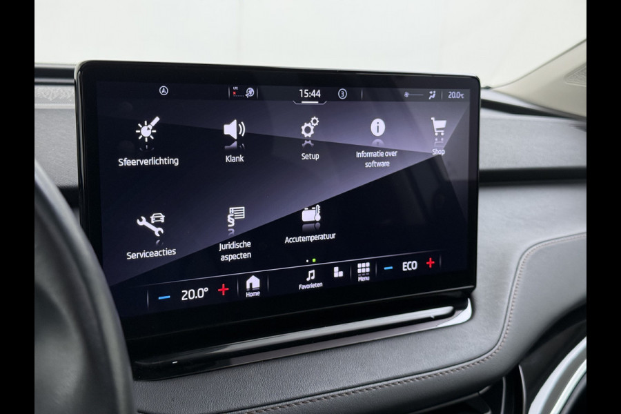 Škoda ENYAQ iV 80 204PK SOH 90% Leder Panoramadak 21" Lmv Stuurverwarming Camera Keyless entry Apple Carplay Android Auto Ecc Pdc P-Assist Cruise Control Draadloze telefoonlader Privacy Glas 1e Eigenaar Dealeronderhouden Origineel Nederlandse Auto