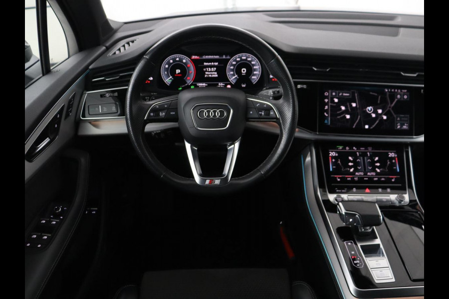 Audi Q7 55 TFSI e Quattro Pro Line S-Line | SOH 92.0% | Panoramadak | Leder/alcantara | Adaptive cruise | 360 camera | Bang & Olufsen | Memory | Stoelverwarming | Luchtvering | Carplay